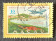 MAC6720UD - Air Mail - Views Of Macau - 10 Patacas Used Stamp - Macau 1960 - Oblitérés