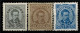 Portugal, 1882/3, # 56/8 Dent. 12 3/4, MNG And MH - Nuovi