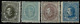 Portugal, 1880/1, # 52/5, MNG - Unused Stamps