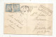 Cp, ALGERIE, GUELMA, CONSTANTINE, Timbres Taxe, 1904, Affranchissement Insuffisant, 3 Scans, SETIF, Vue Générale - Postage Due