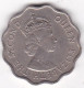 Ile Maurice 10 Cents 1960 ,  Elizabeth II. En Cupronickel, KM# 33 - Mauricio