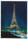 LA TOUR EIFFEL ILLUMINEE / THE TOUR EIFFEL LIGHT.-  PARIS.- ( FRANCIA ) - Tour Eiffel