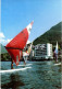 Lugano Hotel Du Lac Seehof Marcophilie Annullo Targhetta "vacanze A Paradiso" Fg - Paradiso
