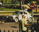 Nouvelle Calédonie NOUMEA N°34 La Place Des Cocotiers Fiat 1500 VOIR ZOOM Renault 4CV Peugeot 404 Renault 4L - Nouvelle Calédonie