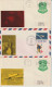 Delcampe - Collection Of 28 FDC On Space Topic (USA, Japan, Niger, Mauritania, Germany) - América Del Norte