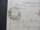 Italien 1897 Auslands PK Taormina - Sarajevo Österreich Bosnien Mit Ank. Stempel K Und K Milit. Post XXXII Sarajevo - Interi Postali