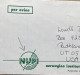 NORWAY1990, ILLUSTRATE COVER, USED TO USA, METER MACHINE CANCEL, NORGE POST, PORTO BETALT, COVER NUP, OF INTERNATIONAL A - Brieven En Documenten