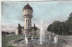 C9571) WIENER NEUSTADT - Wasserturm U. Brunnen  Mit Straße ALT ! - Wiener Neustadt