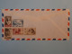 BT 16 ETAB. OCEANIE  BELLE LETTRE  RARE 1953 BY AIR MAIL  PAPEETE  A HONG KONG CHINA +AFFR SPECTACULAIRE +++ - Lettres & Documents