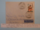 C ETAB. OCEANIE  BELLE LETTRE  FDC RARE 1953   PAPEETE  A ST LAURENT  FRANCE + GAUGUIN PA30 +AFFR. PLAISANT ++ - Covers & Documents