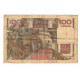 France, 100 Francs, Jeune Paysan, 1954, H.599, AB, Fayette:28.43, KM:128e - 100 F 1945-1954 ''Jeune Paysan''