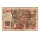 France, 100 Francs, Jeune Paysan, 1947, T.184, B, Fayette:28.13, KM:128a - 100 F 1945-1954 ''Jeune Paysan''