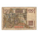 France, 100 Francs, Jeune Paysan, 1954, J.594, B, Fayette:28bis.3, KM:128e - 100 F 1945-1954 ''Jeune Paysan''