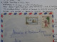 BT16  NOUVELLE CALEDONIE  BELLE LETTRE  1955 NOUMEA  A SANTO NVELLES HEBRIDES  ++ PAS SI COURANT+ + - Covers & Documents