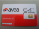 TURKIJE CHIPCARD /SIM GSM/   AVEA 64KB / GSM 1800    PERFECT MINT  CONDITION   **13569** - Türkei