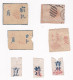 7 Timbres Ou Cachet De Chine à Identifier - 7 Stamps Of China To Be Identified, Voir Scan Recto Verso - 1912-1949 Repubblica