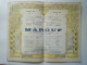 2023 - 1295  CASINO De VICHY  :  PROGRAMME  1920  " MÂROUF  Savetier Du CAIRE "  (style ART NOUVEAU)   XXX - Programmes