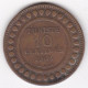 Tunisie Protectorat Français . 10 Centimes 1904 A , En Bronze, Lec# 99 - Tunisie