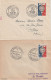 N°906(Y&T) 1er Jour 7/7/51 + Lettre Obl: Inauguration Le Saint-Germain + Carte Avec Double Gaufrage . - Briefe U. Dokumente