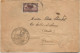 MAROC - LETTRE AFFRANCHIE POSTE AERIENNE  N° 7  CAD 1932 -+ CACHET SERVICE DES AFFAIRES INDIGENES -BUREAU DE OUAOUIZEUHT - Briefe U. Dokumente