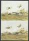 Bristol F2B & DH9A, Aircraft, Mail Carrier Postcard Issued By Post Office, Used & Unused - Postal Services