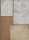 LOT DE 7 LETTRES  FRANCHISE MILITAIRE  DEPOT INFANTERIE 131 ST ETIENNE  - ANNEE 1940 - WW2