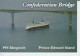 Confederation Bridge MV Abegweit Prince Edward Island Canada Voyage Réservé Dernière Navigation 1 Juin 1997 - Cartes Modernes