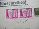 1977 Aufbau Der DDR MiF Eilsendung Einschreiben 4034 Halle Nach Dresden / Bahnpost Leipzig - Riesa - Dresden Zug 00979 - Briefe U. Dokumente