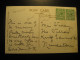 BOURNEMOUTH 1931 To Nuneaton The Upper Gardens Postcard ENGLAND UK GB - Bournemouth (tot 1972)