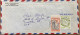 HAITI-1962, COVER USED TO USA, LITERACY FUND, UNO NEWYORK BUILDING, 2 DIFFERENT STAMP, PORT-AU-PRINCE CITY CANCEL. - Haïti