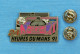 1 PIN'S //  ** 24H DU MANS 1991 / 59ème ÉDITION / MAZDA 787 B - JAGUAR XJR-12 ** . (Locomobile(94) - Jaguar