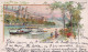 OFFICIAL SOUVENIR POST CARD / MAIN LAGOON / 1904 - St Louis – Missouri