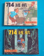 TINTIN : Vol 714 Pour Sydney En 2 Tomes Petit Format En Langue Chinoise - Fumetti & Mangas (altri Lingue)