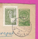 296114 / Russia 1959 - 20+40 K. Exhibition Achievements National Economy Pavilion "Chemical Industry" Stationery Flamme  - 1950-59