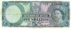 FIJI BRITISH 5 SHILLINGS BLUE QEII HEAD FRONT & MOTIF BACK DATED 01-09-1964 P.51d VF+ READ DESCRIPTION!! - Fidschi