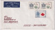 Kanada Buntfrankatur Auf Bedarfsflugpostbrief Gelaufen 1966 Ab MONTREAL Kanada Nach WINTERTHUR Suisse - Airmail