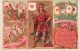 Delcampe - Cartes à Jouer Cards * Série De 7 Chromos Ancien Illustrateur * Jeu De Carte * Chromo - Cartas