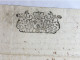 25-09-1721 Blason Cachet De Provence Parchemin Manuscrit 18é Siècle Les Présidents Trésoriers G'neraux De France Lire .. - Manuscrits