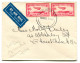 RC 24415 Nelle ZELANDE 1936 AIR MAIL COVER FROM PALMERSTON NORTH TO CHRISTCHURCH - Luftpost