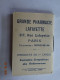 CALENDRIER  1934 COUPLE EN FORET  PUBLICITE GRANDE PHARMACIE  LAFAYETTE PARIS - Petit Format : 1921-40