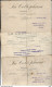 BEZONS " La Cellophane " Banquet 10 Décembre 1942 - Grand Carton 3 Volets + 3 Lettres ( 1915 - 1919 ) - Unclassified