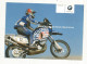 Cp, Sport MOTO, BMW Motorrad Team GAULOISES, Andrea MAYER, D , 1989 , 2 Scans - Sport Moto