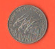 Congo 100 Francs 1971 Republique Popolaire Du Congo Nickel Coin Rare Coin - Congo (Democratic Republic 1964-70)
