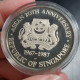 Singapore Commemorative 20th Anniversary ASEAN 10 Dollars 1987 PROOF UNC - Singapur