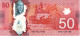 Canada 50 DOLLARS 2012 POLYMER EXF P-109 "Free Shipping Via Registered Air Mail" - Kanada