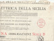 OBBLIGAZIONE - SOCIETA GENERALE ELETTRICA DELLA SICILIA - N.1 OBBLIGAZIONE DA £500 - Electricité & Gaz