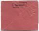 FRANCE IRIS 1FR ROUGE   SEUL HORS SAC ENVELOPPE BATZ 1941  POUR RENNES GARE - 1939-44 Iris