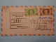 BT18 WALLIS FUTUNA  BELLE LETTRE  RARE 1947 1ER VOL TRAPAS A NOUMEA CALEDONIE +AFFR  PLAISANT++ - Storia Postale