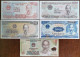 Lot 5 Billets Unc VIETNAM De 500 à 10.000 Dong 1988 à 2018 (10000 En Polymer) - Viêt-Nam