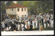 Postal S. Tomé E Principe - S. Thomé - O Danço Chiboli N'um Dia De Festa Na Vila Da Trindade - CPA Anime Etnic - Santo Tomé Y Príncipe